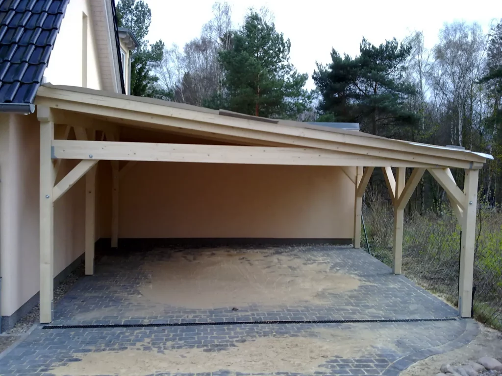 Carport Unterstand Überdach Holzbau - Zimmerei das grüne Haus Oranienburg / Oberhavel - Zimmerei, Holzbau, Hausbau
