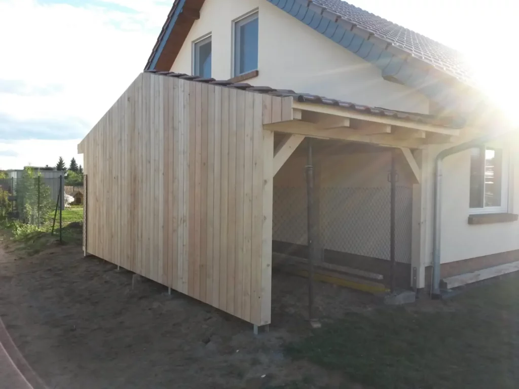Carport Garage Unterstand Überdach Holzbau - Zimmerei das grüne Haus Oranienburg / Oberhavel - Zimmerei, Holzbau, Hausbau