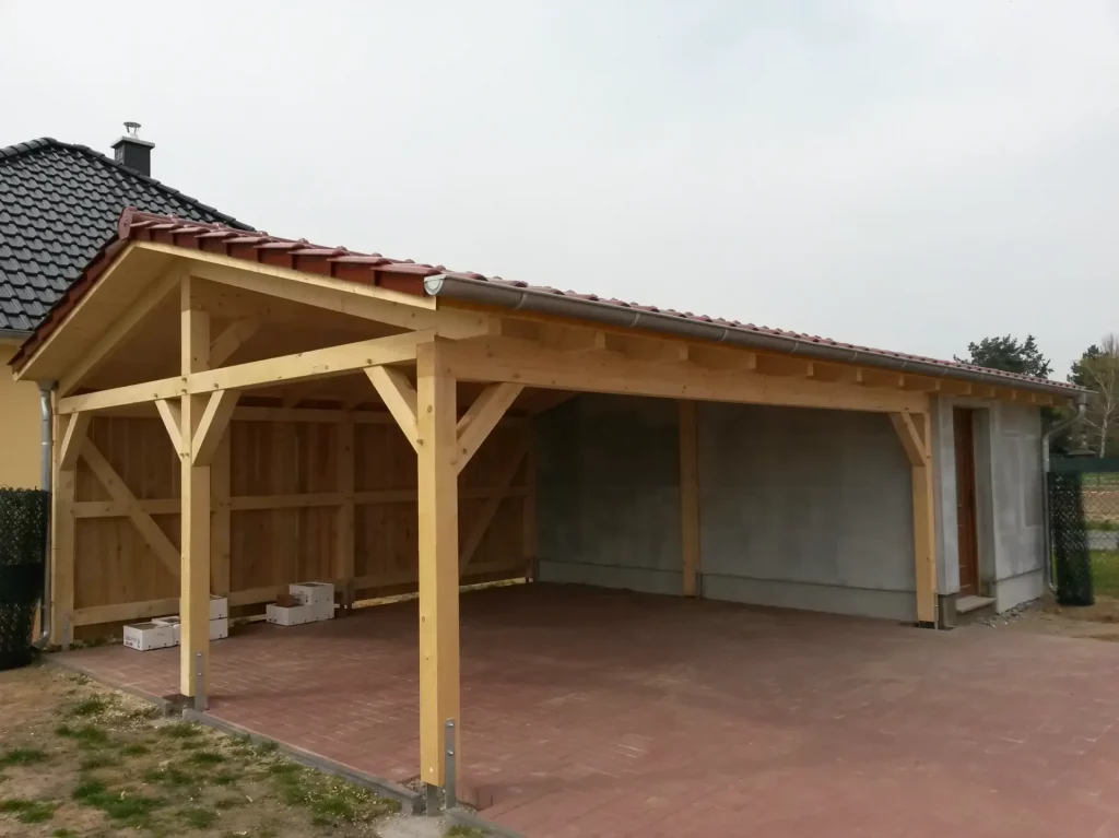 Carport Unterstand Überdach Holzbau - Zimmerei das grüne Haus Oranienburg / Oberhavel - Zimmerei, Holzbau, Hausbau