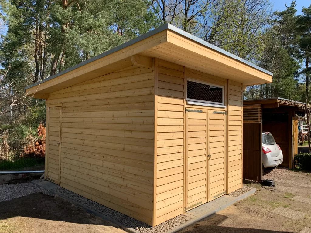 Geräteschuppen Holzbau Holzrahmenbau - Zimmerei das grüne Haus Oranienburg / Oberhavel - Zimmerei, Holzbau, Hausbau