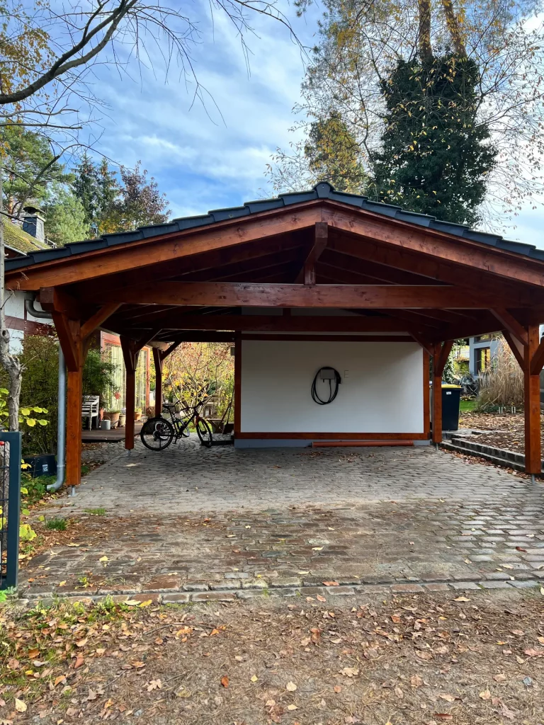 Carport Unterstand Überdach Holzbau - Zimmerei das grüne Haus Oranienburg / Oberhavel - Zimmerei, Holzbau, Hausbau