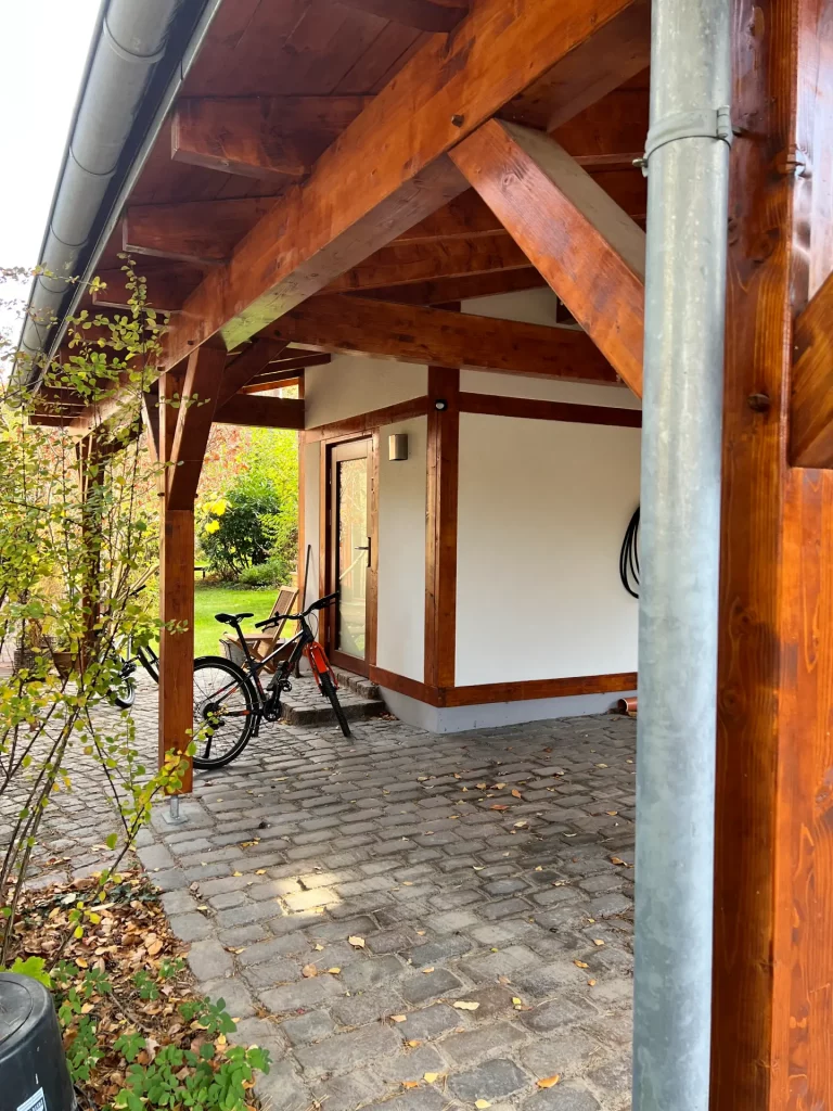 Carport Unterstand Überdach Holzbau - Zimmerei das grüne Haus Oranienburg / Oberhavel - Zimmerei, Holzbau, Hausbau